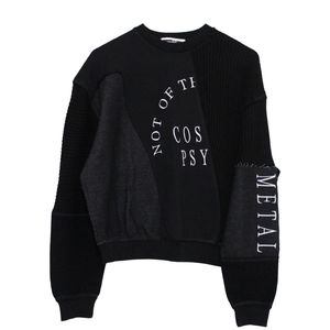 ALEXANDER MCQUEEN MULTIFABRIC SWEATSHIRT ( COTTON)